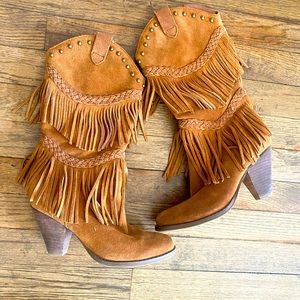 Reba fringe boots